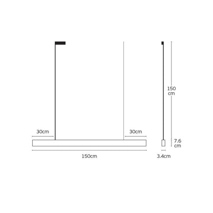 VK Light Apete LED висяща лампа