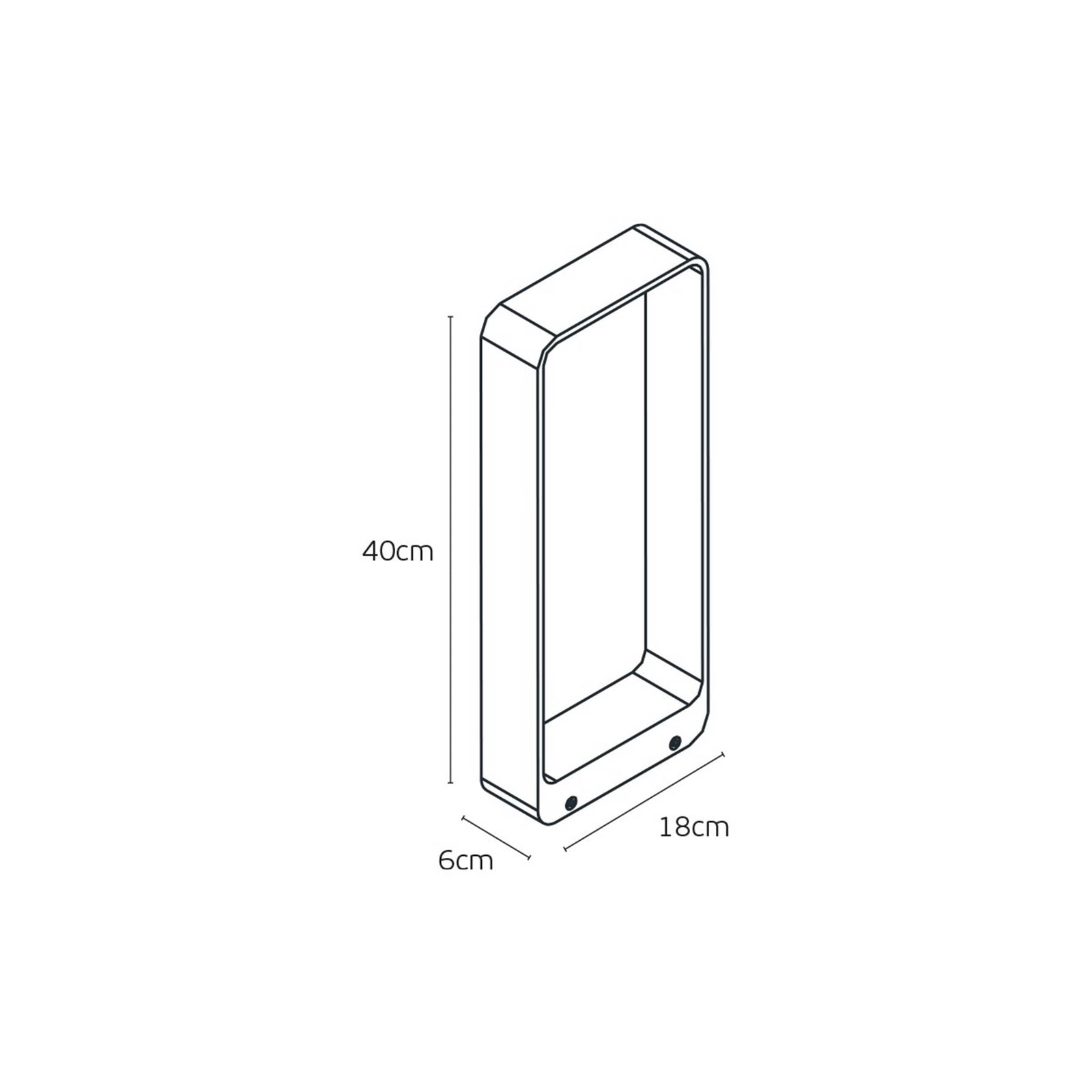 VK Light Brace LED стълбово осветително тяло IP65