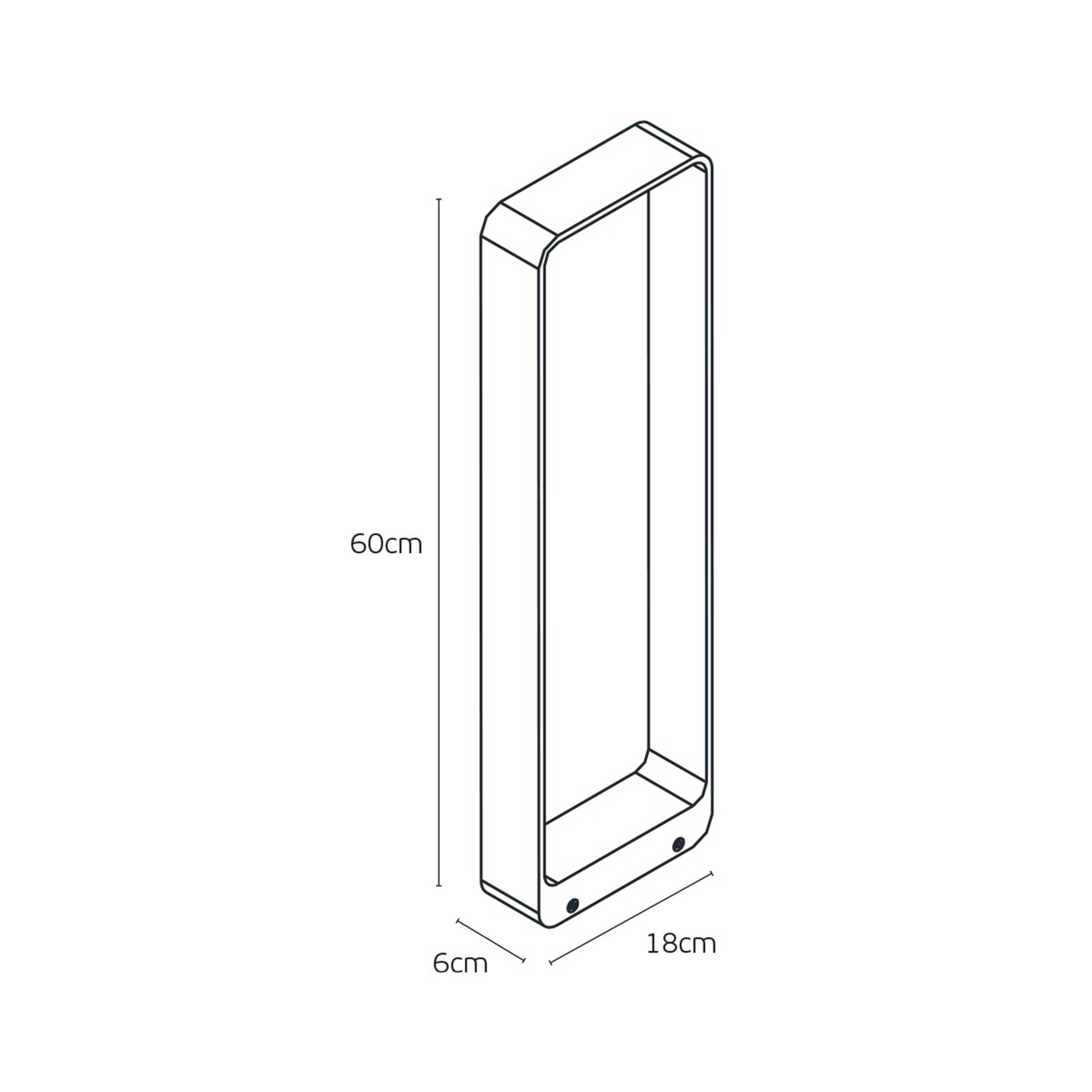 VK Light Brace LED стълбово осветително тяло IP65