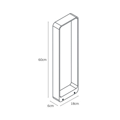 VK Light Brace LED стълбово осветително тяло IP65