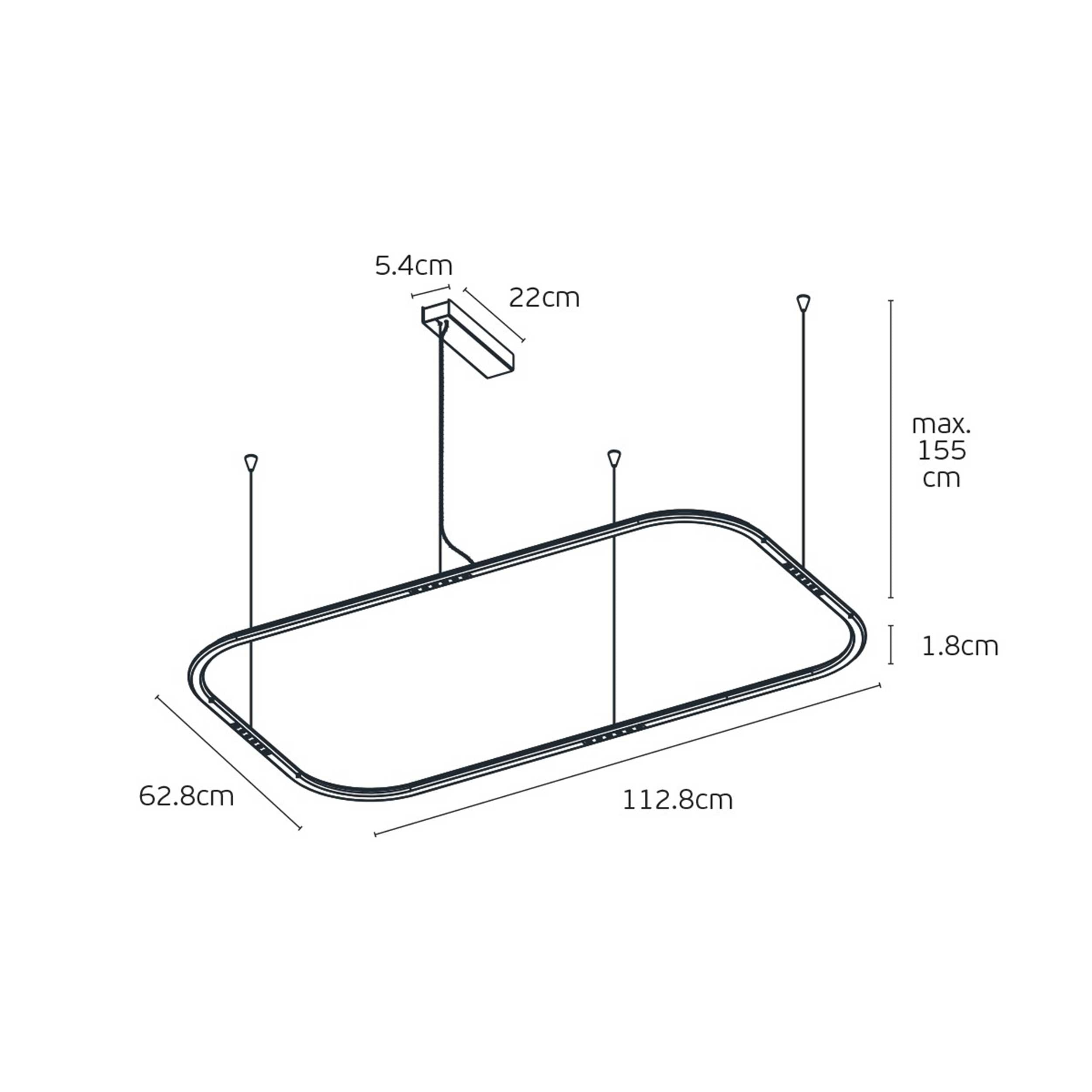 VK Light Core LED висяща лампа