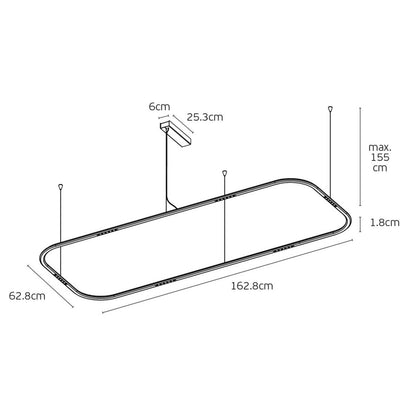 VK Light Core LED висяща лампа