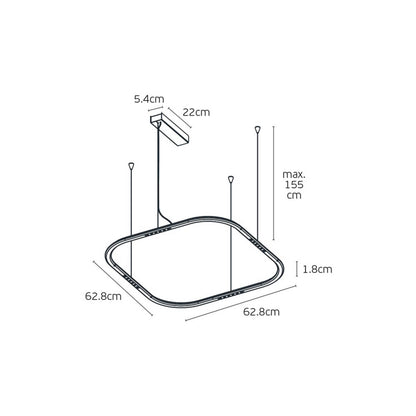 VK Light Core LED висяща лампа