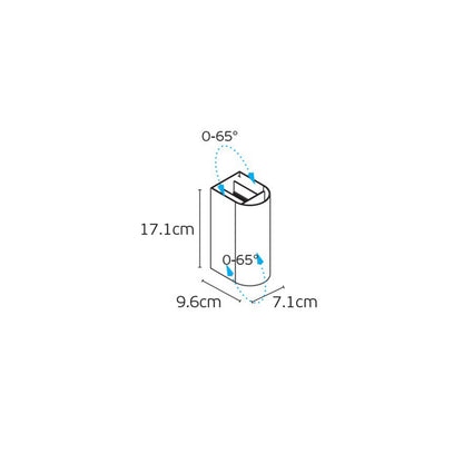 VK Light Tod LED стенна лампа IP65