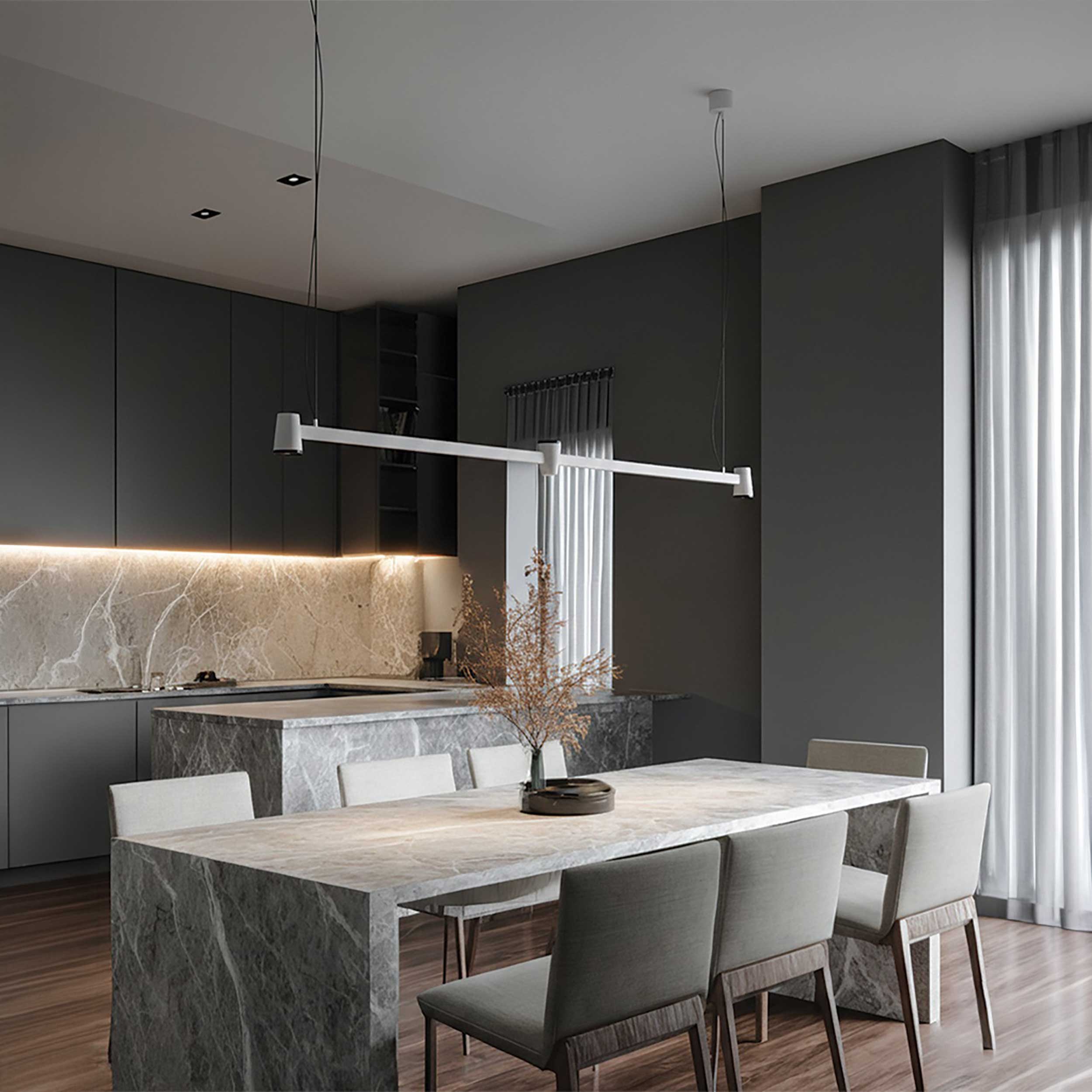 VK Light Iris LED висяща лампа
