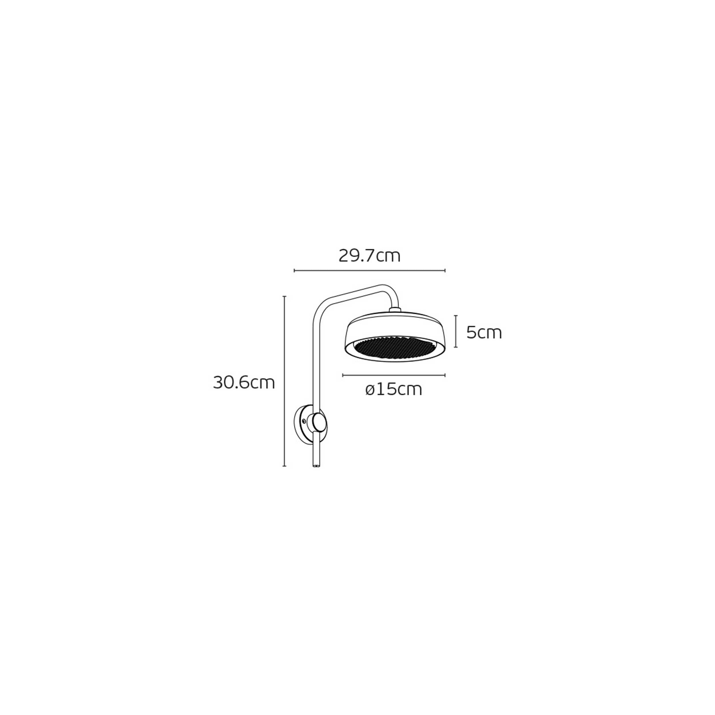 VK Light Jade LED стенна лампа IP65