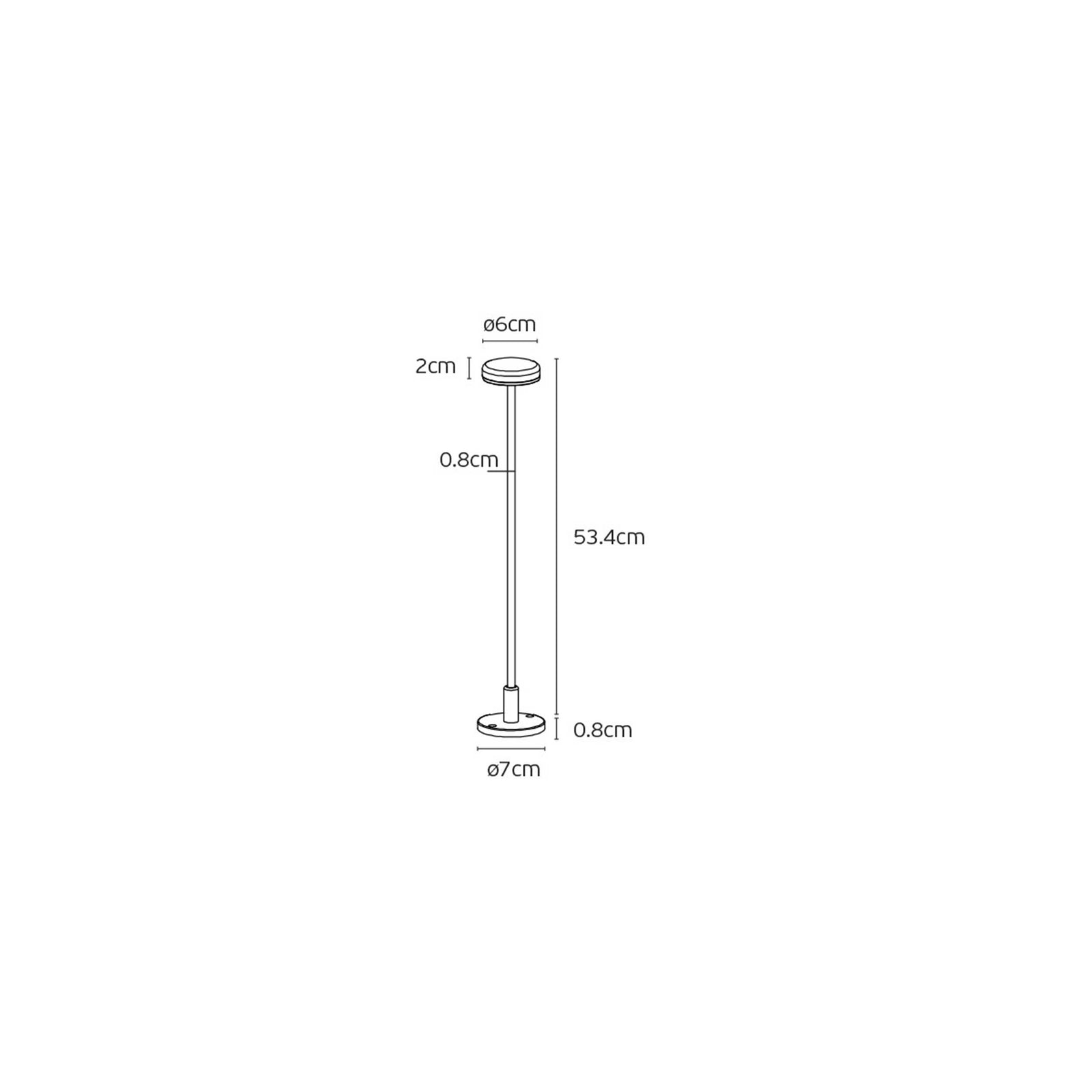 VK Light Jade LED стълбово осветително тяло IP65