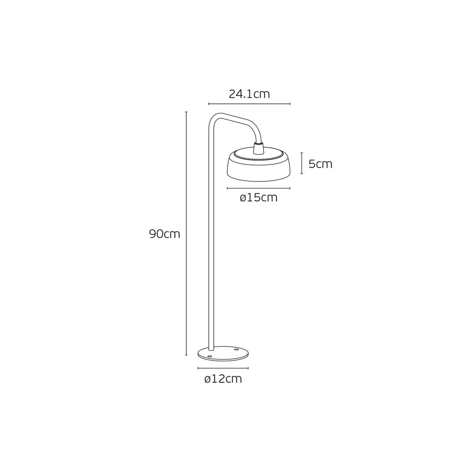 VK Light Jade LED стояща лампа IP65