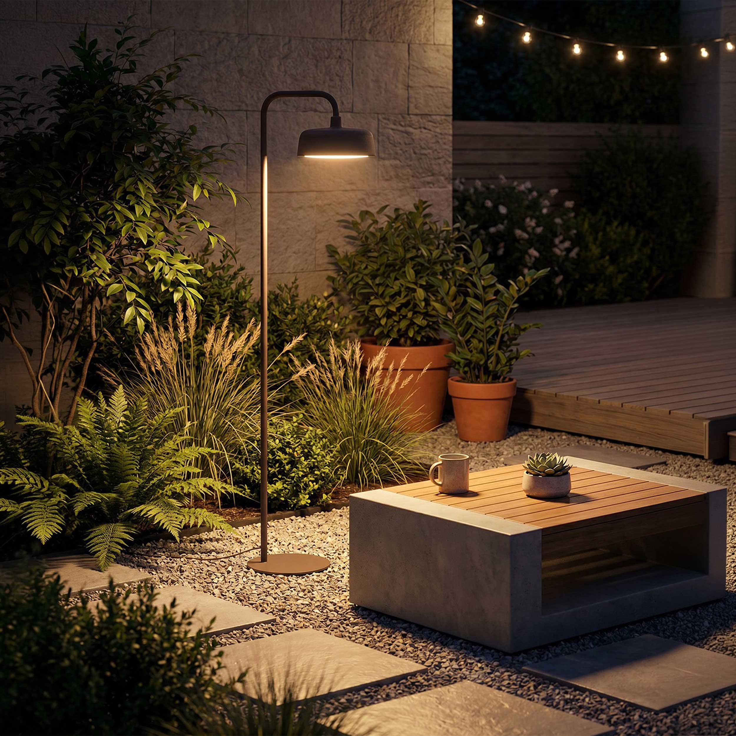 VK Light Jade LED стояща лампа IP65