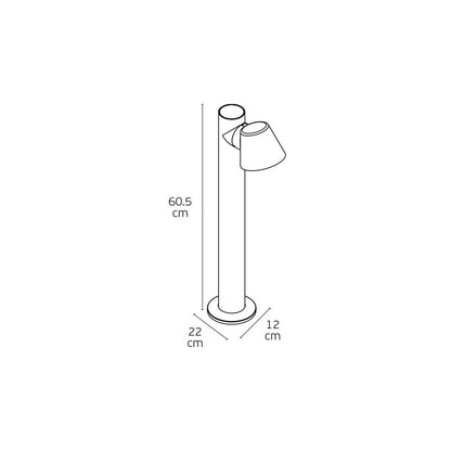 VK Light Kupo LED стенна лампа IP65