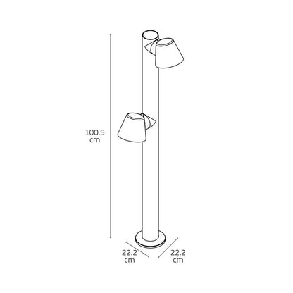 VK Light Kupo LED стенна лампа IP65