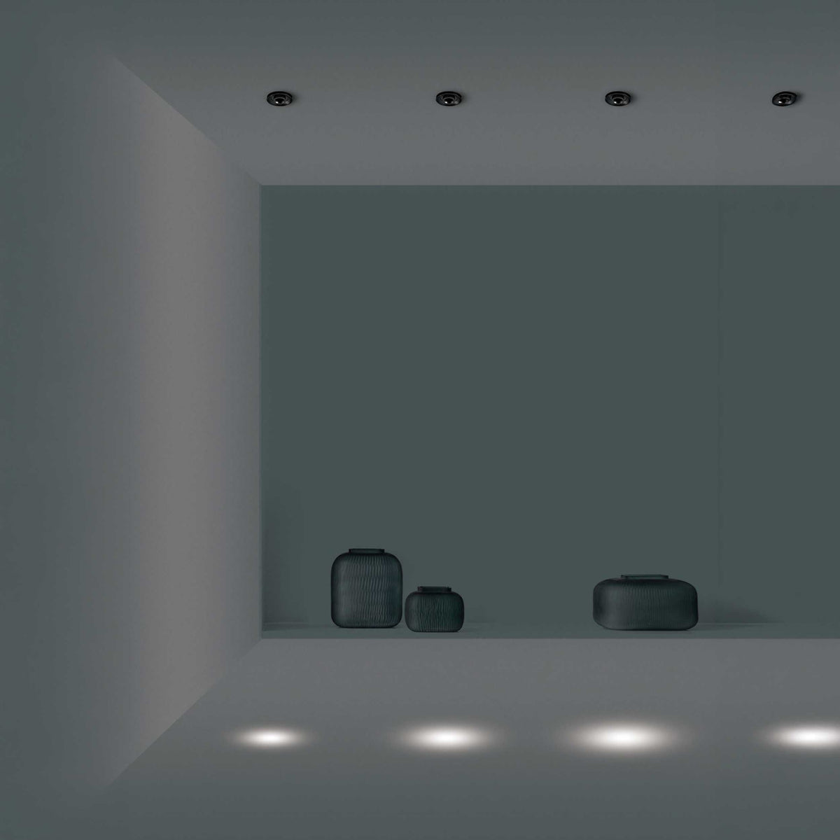 VK Light Bloc Zoom LED регулируема вградена лампа 15°–24°