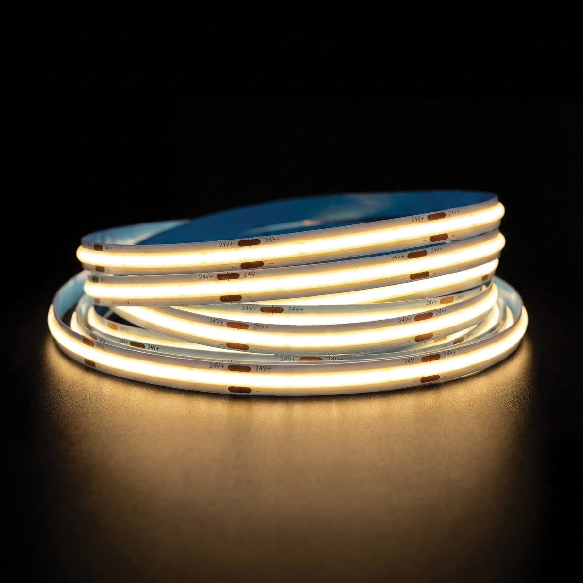 LED лента COB 24V CRI90 IP20 3000K/4000K с възможност за регулиране на яркостта (5 м)