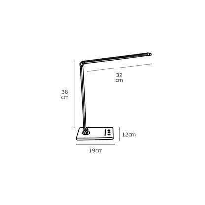 VK Light Nia Square LED настолна лампа с регулиране на яркостта 3CCT