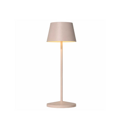 VK Light Opos LED преносима настолна лампа IP65, кръгла