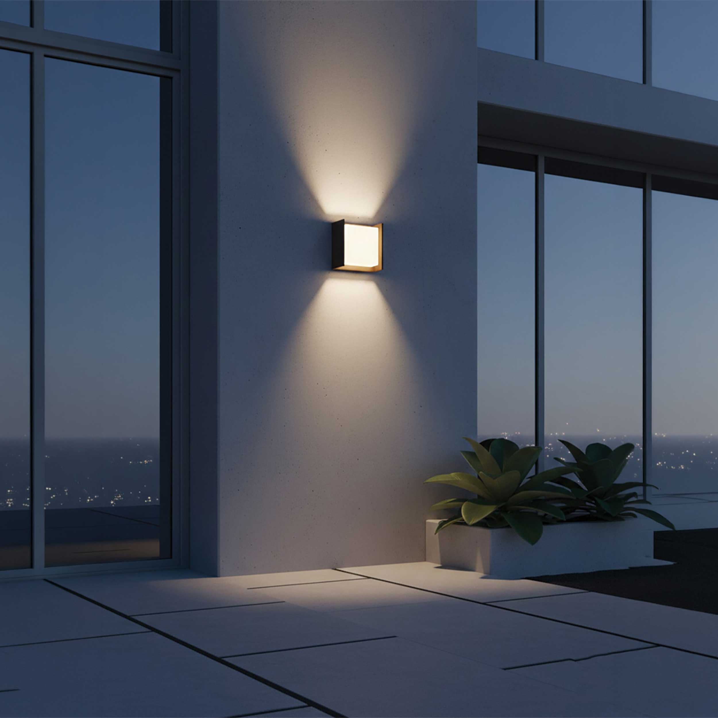 VK Light Tod LED стенна лампа IP65