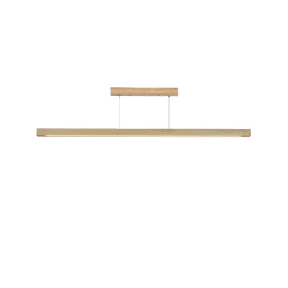 VK Light Woody LED висяща линейна дървена лампа