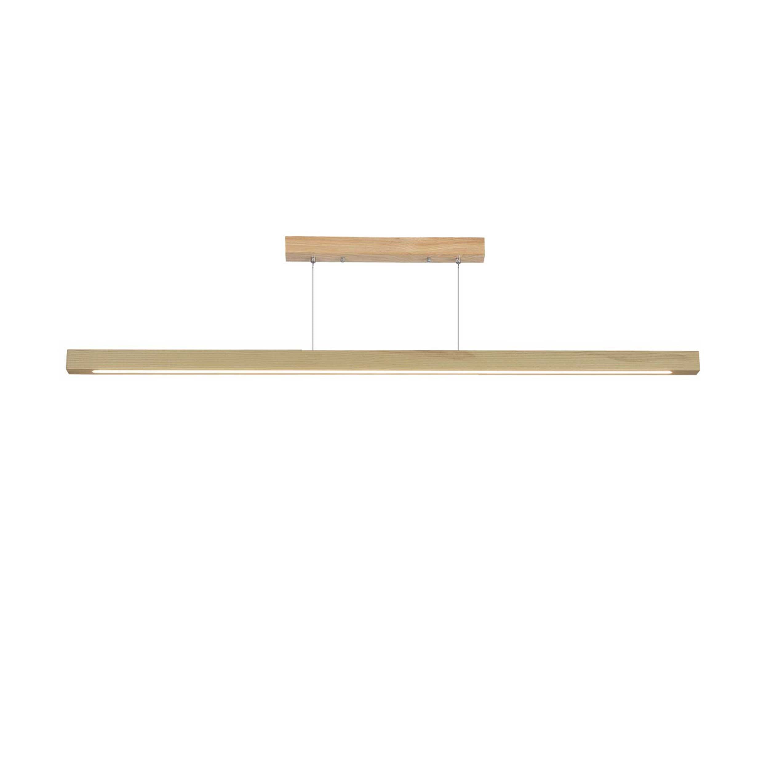 VK Light Woody LED висяща линейна дървена лампа