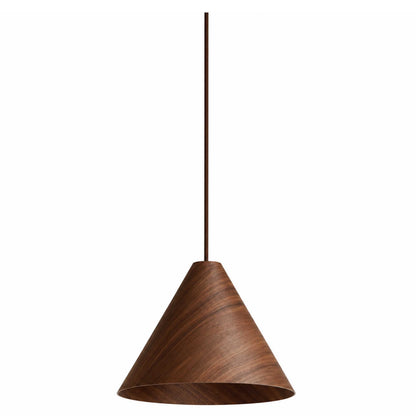 VK Light Woody E27 висяща дървена лампа
