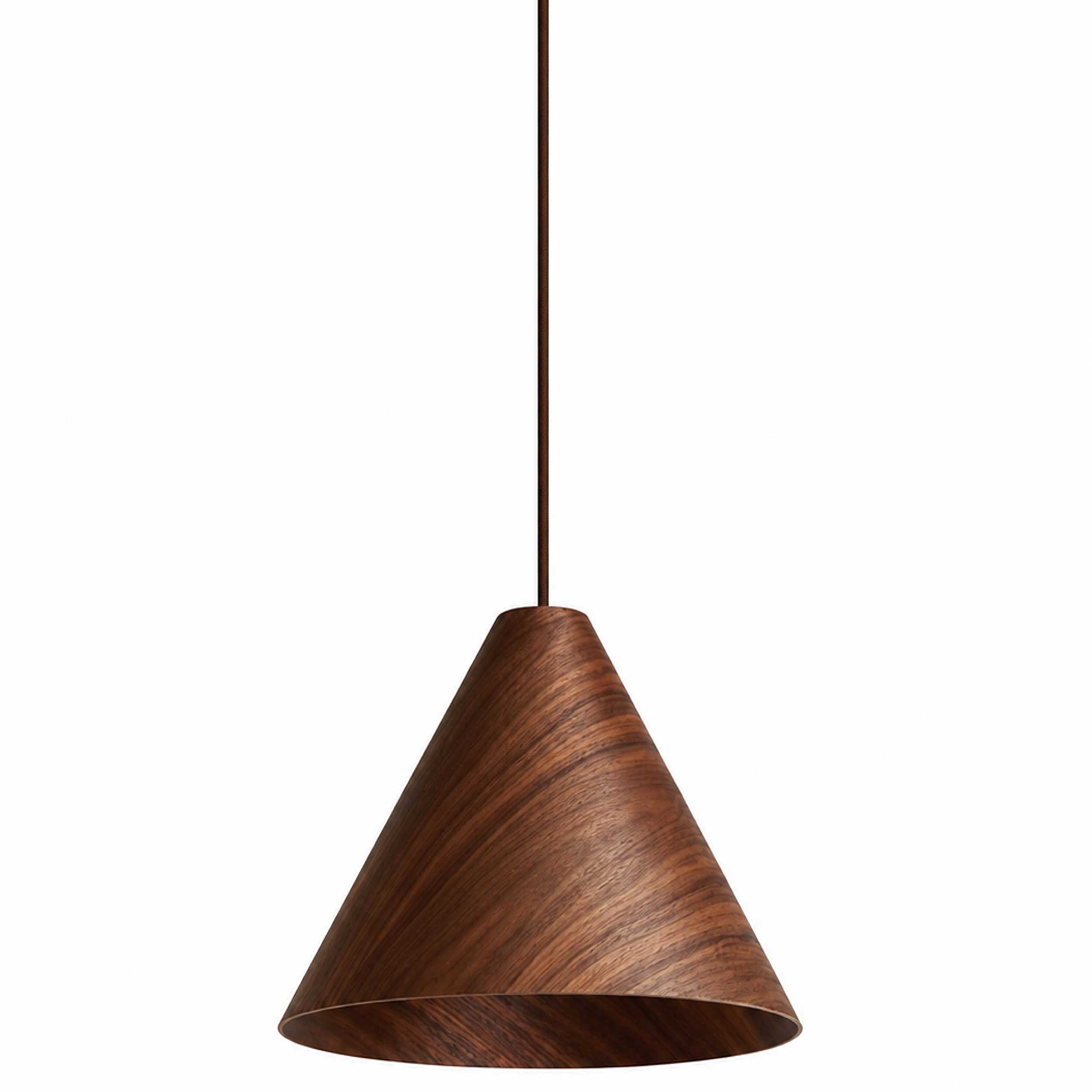 VK Light Woody E27 висяща дървена лампа