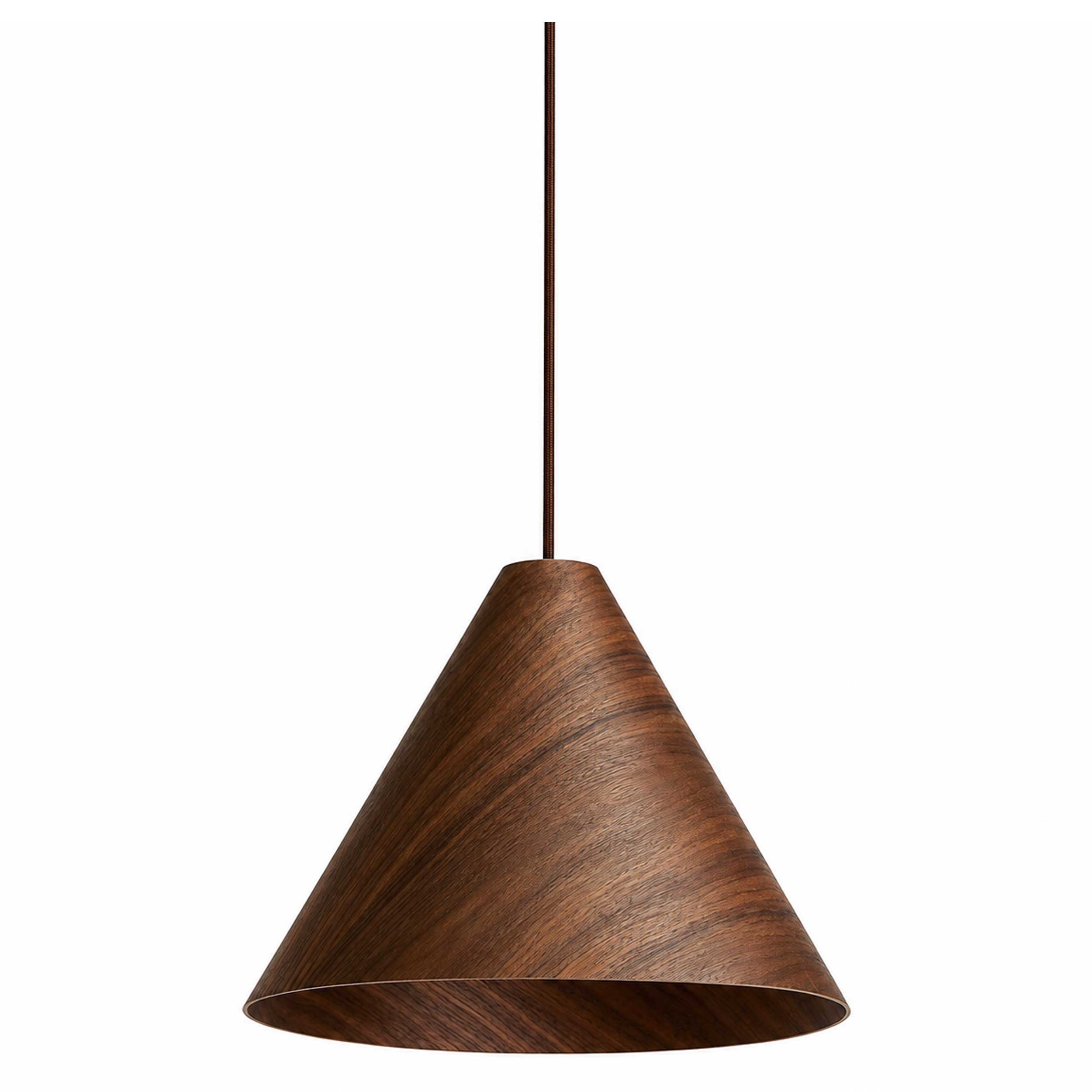 VK Light Woody E27 висяща дървена лампа