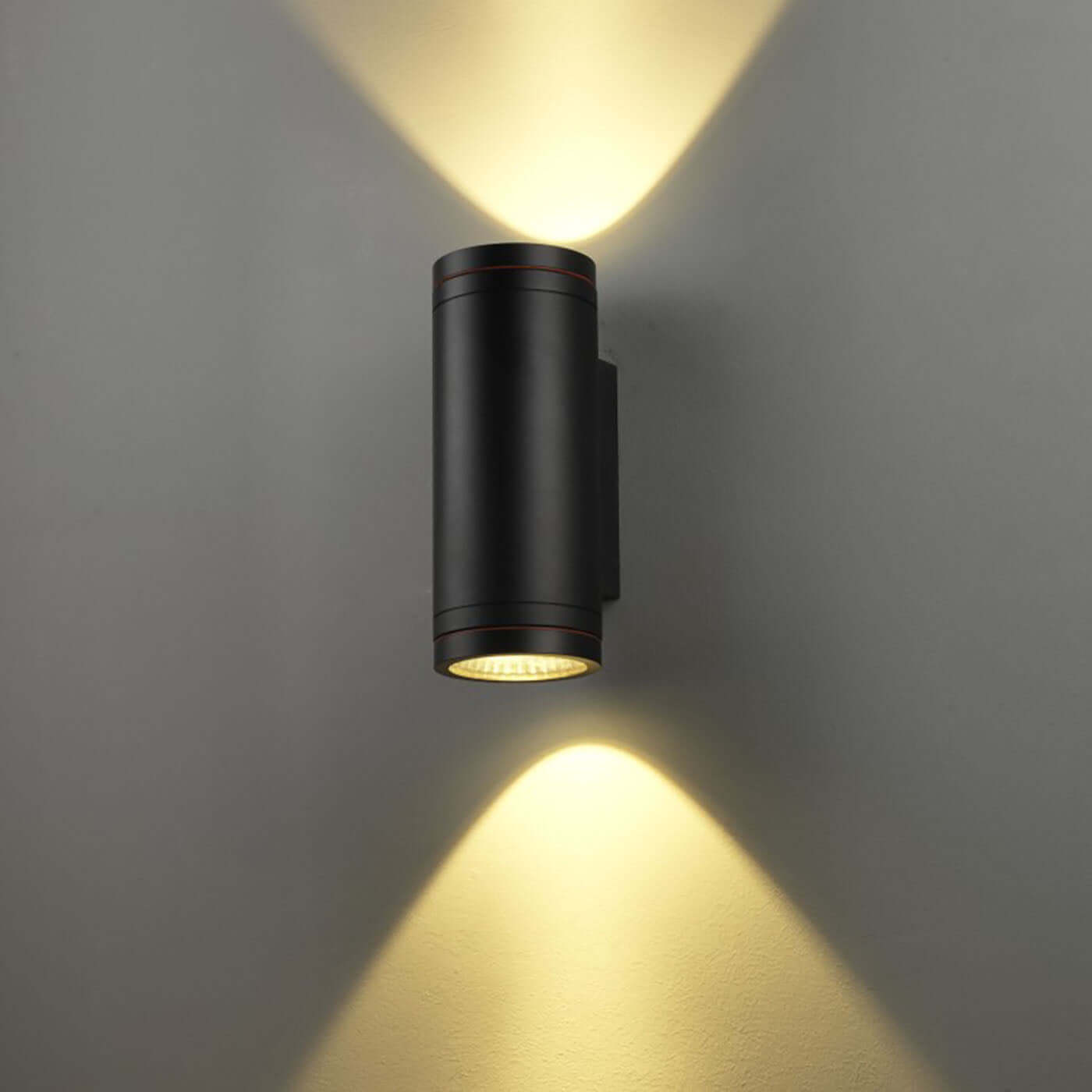 Luca round LED nástěnné svítidlo IP65 Ra>90