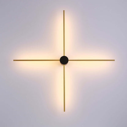 Goldbar Cross LED nástěnné svítidlo
