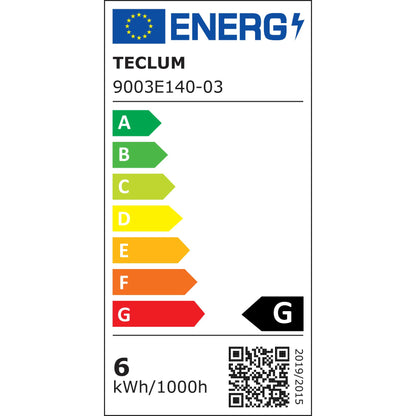 LED žárovka A60 E27 2700K 5.5W Stříbrná