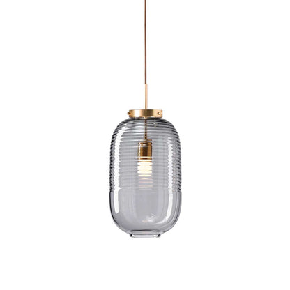 Bomma Lantern E27 skleněné závěsné svítidlo