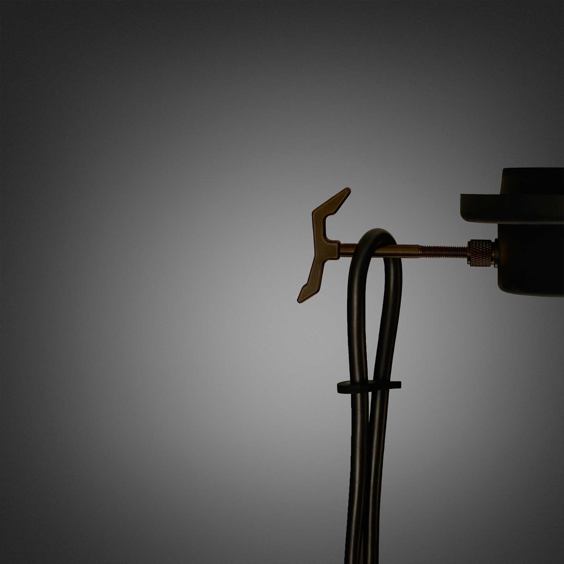 Buster & Punch HOOKED 1.0 Graphite E27 závěsné svítidlo