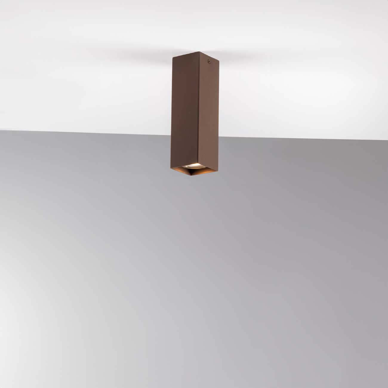 Faneurope Fluke GU10 přisazené kvádrové svítidlo