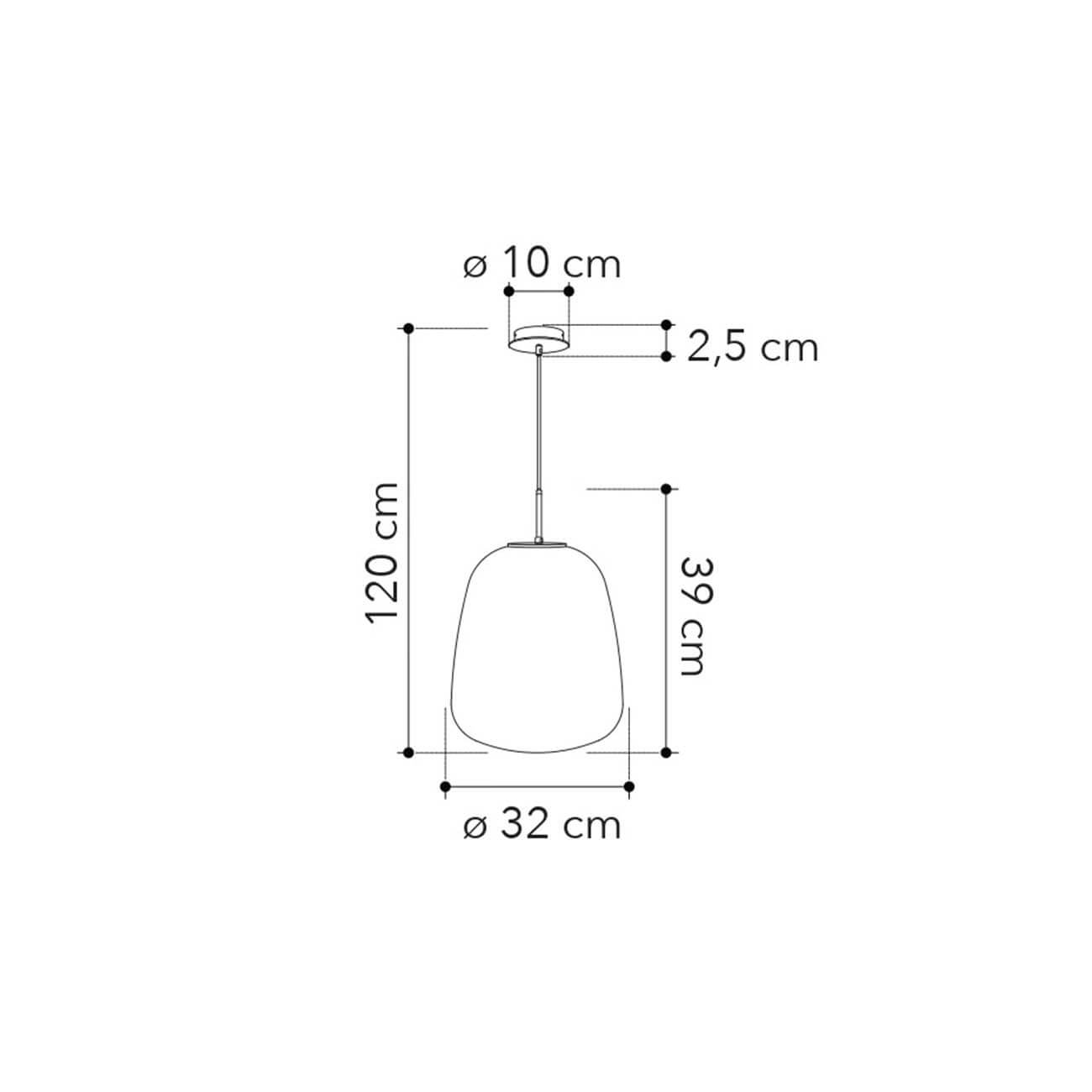 Faneurope Tolomeo E27 závěsné svítidlo
