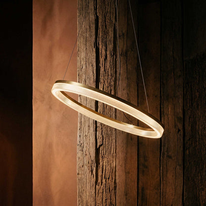 Кръгло висящо осветително тяло Ideal lux Crown LED