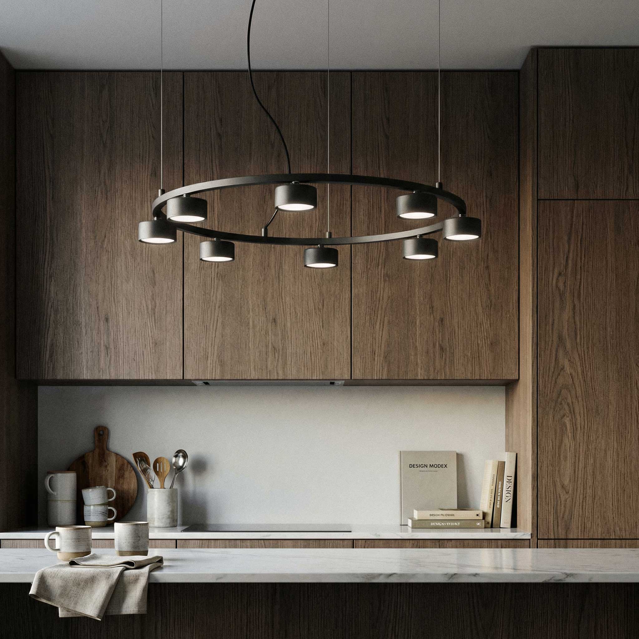 Кръгло висящо осветително тяло Ideal lux Minor GX53