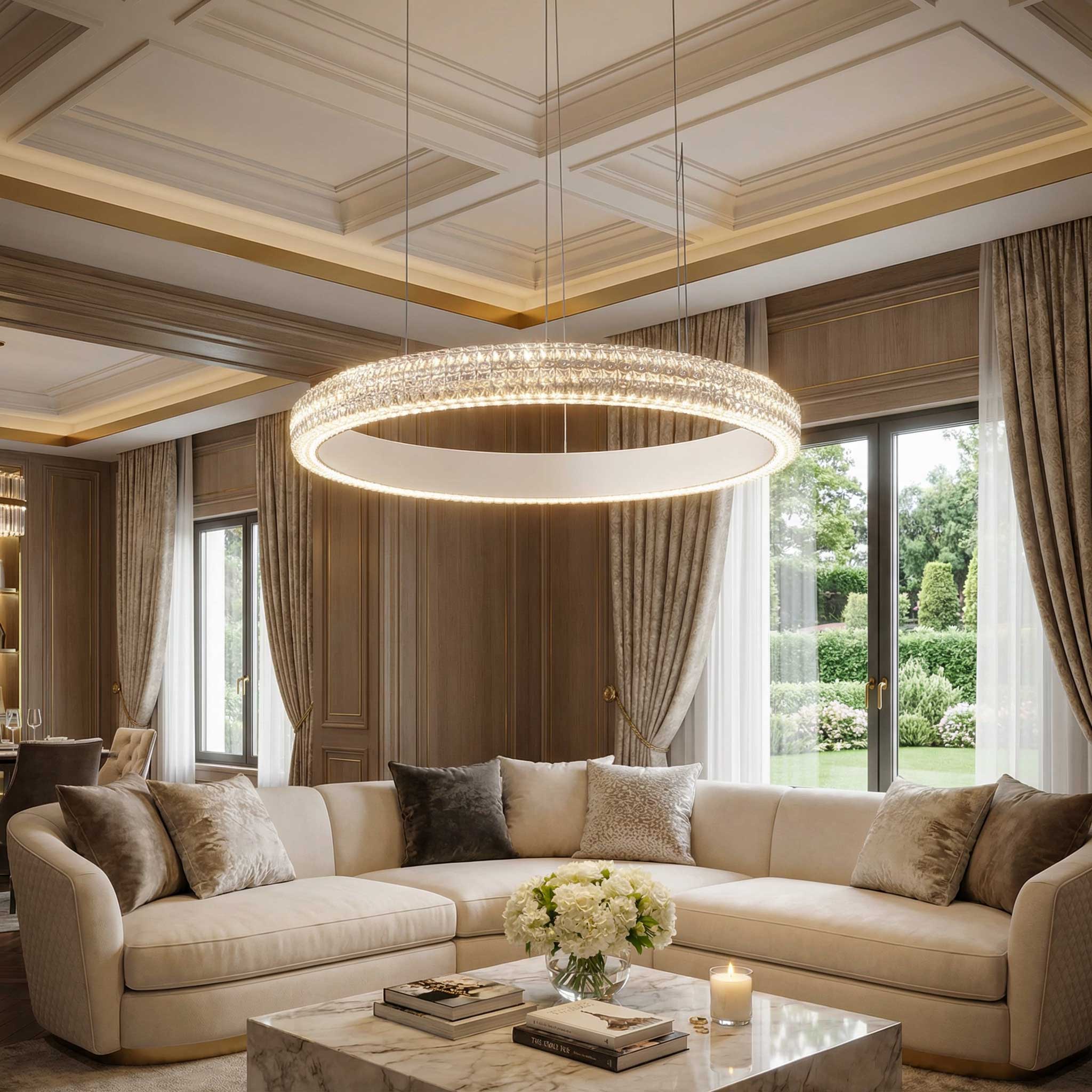 Ideal lux Miracle LED висящо линейно осветително тяло