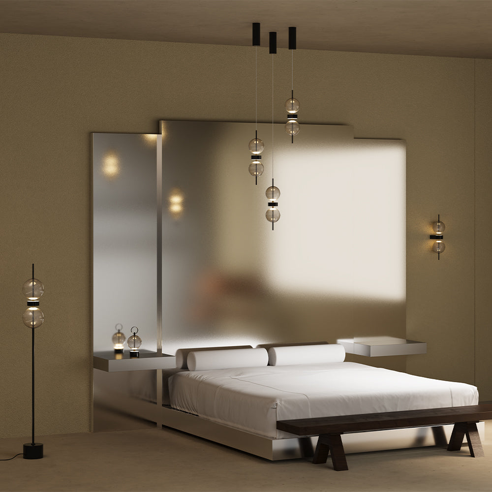 Maytoni Double Moon LED преносима настолна лампа