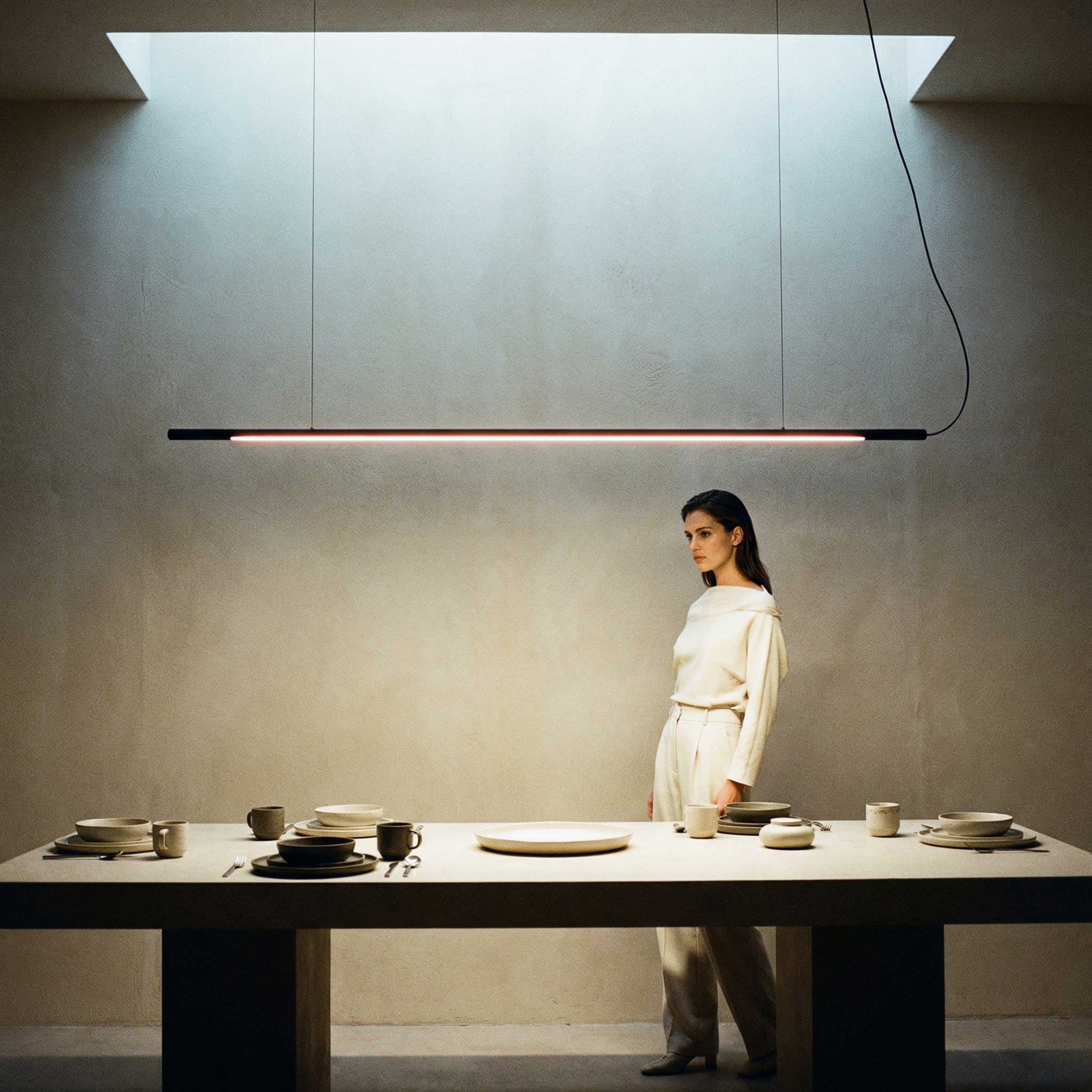 Longstick bar LED pendant light