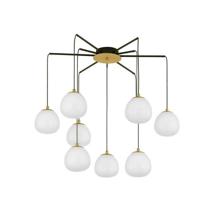 Nova Luce The Egg G9 skleněné závěsné svítidlo