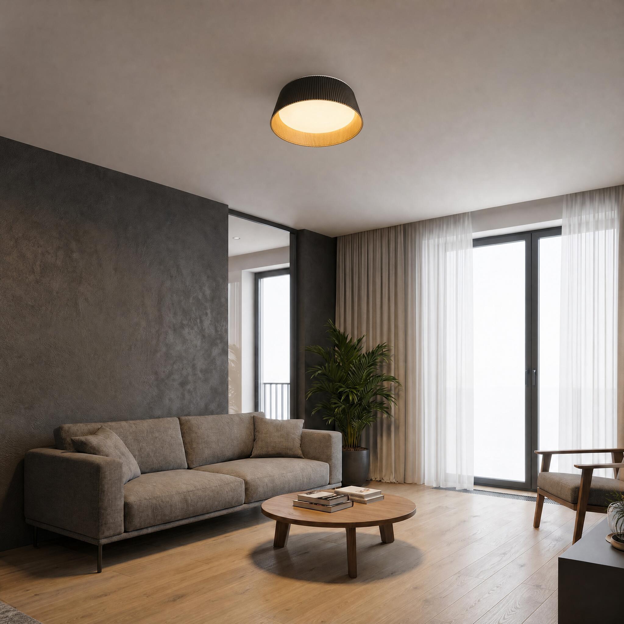 VK Light Aelia Wood LED таванна лампа