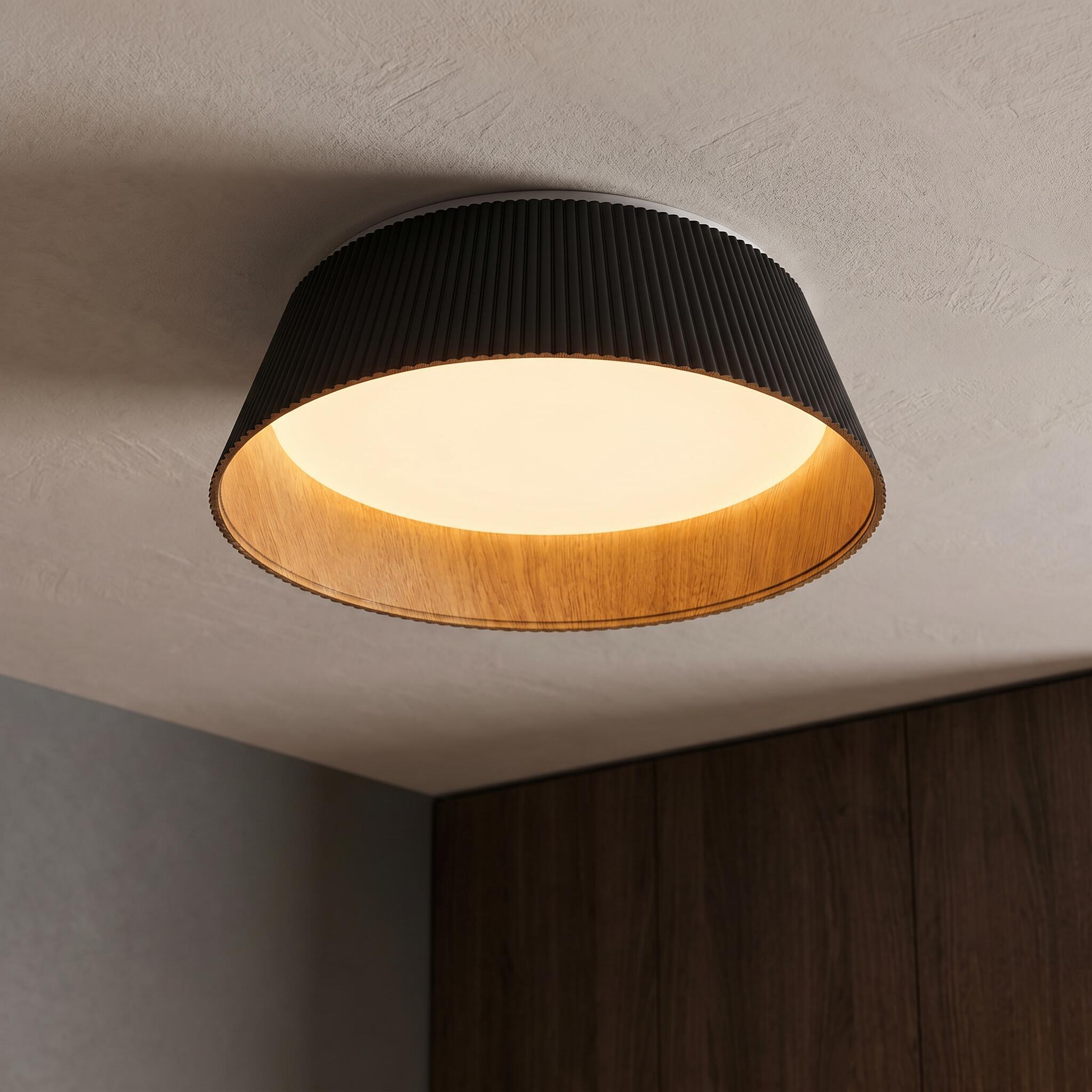 VK Light Aelia Wood LED таванна лампа