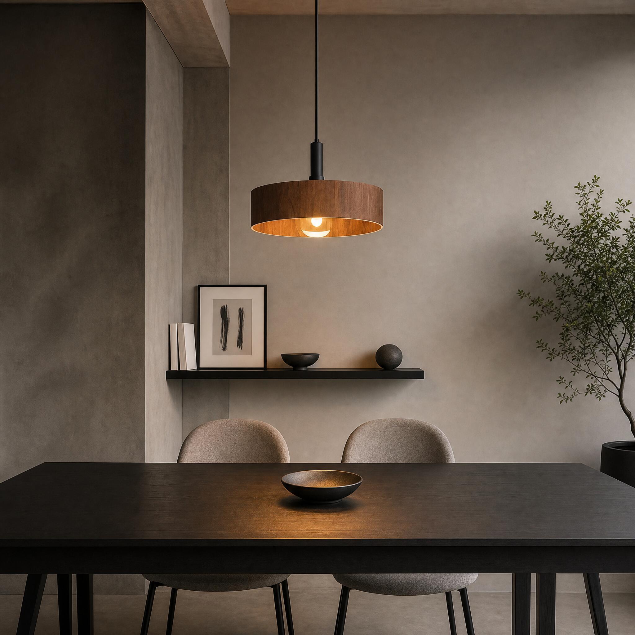 VK Light Halo E27 кръгла висяща лампа