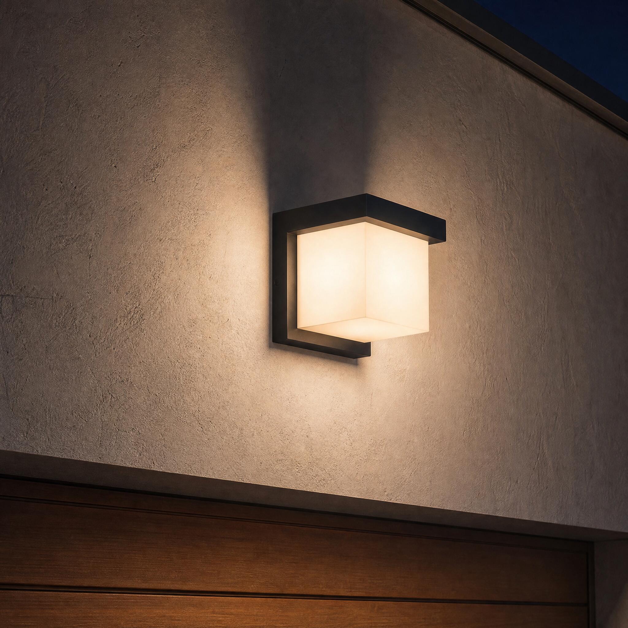 VK Light Neon LED стенна лампа IP65, квадратна