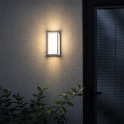 VK Light Neon LED стенна лампа IP65, правоъгълна