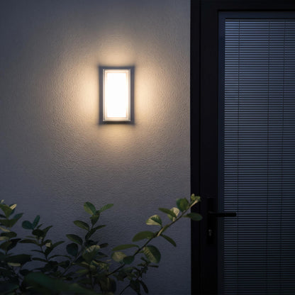 VK Light Neon LED стенна лампа IP65, правоъгълна