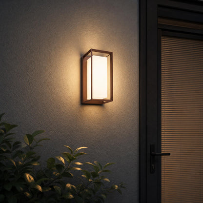 VK Light Neon LED стенна лампа IP65, правоъгълна