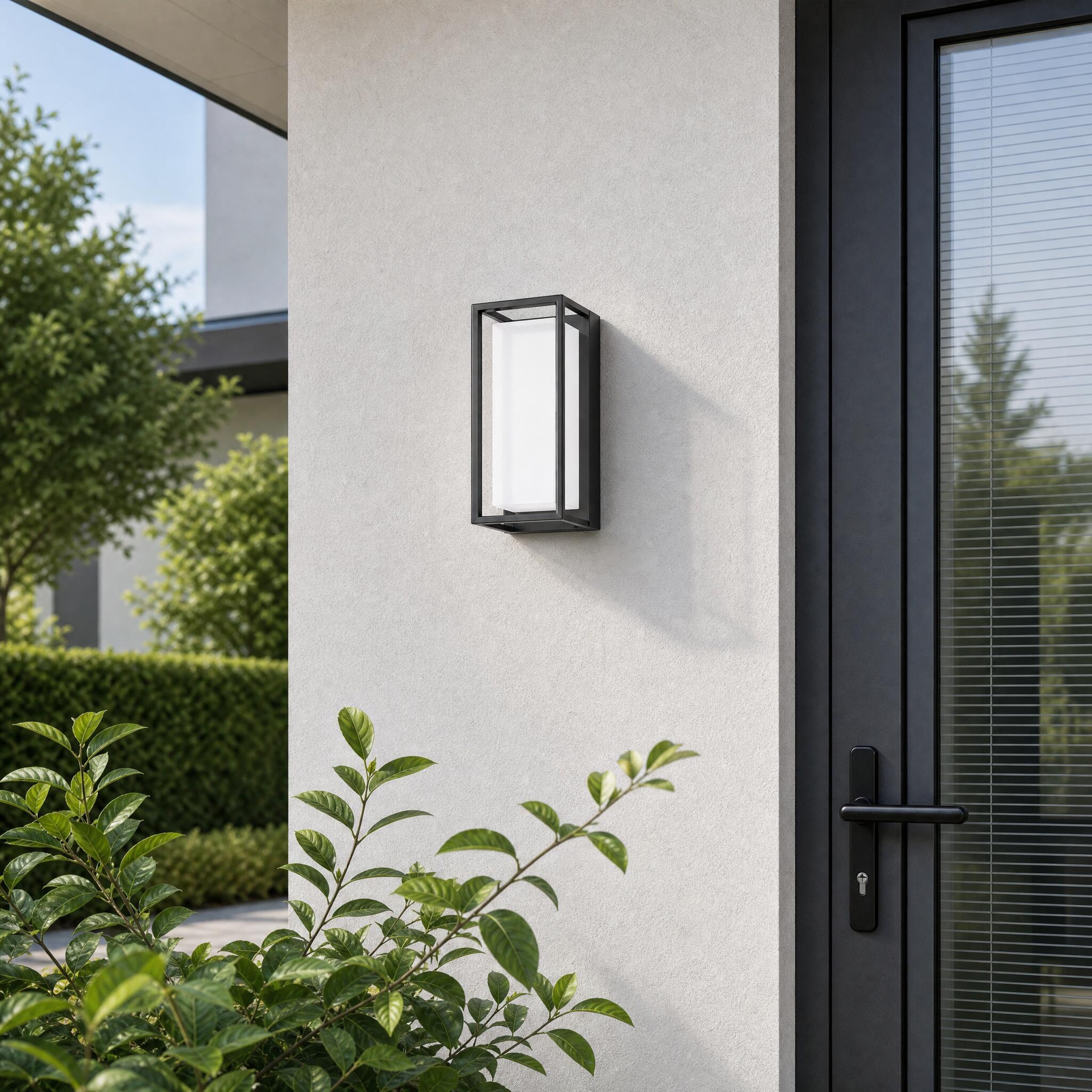 VK Light Neon LED стенна лампа IP65, правоъгълна