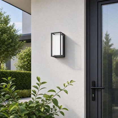 VK Light Neon LED стенна лампа IP65, правоъгълна
