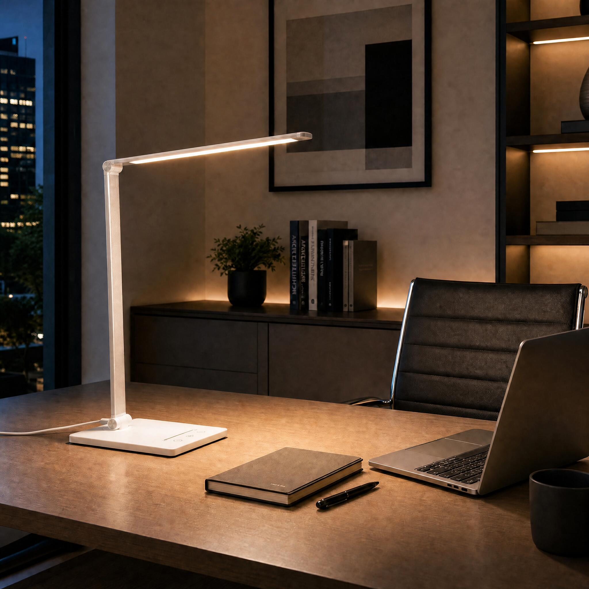 VK Light Nia Square LED настолна лампа с регулиране на яркостта 3CCT