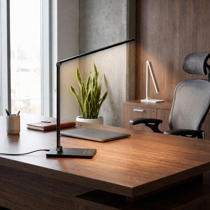 VK Light Nia Square LED настолна лампа с регулиране на яркостта 3CCT