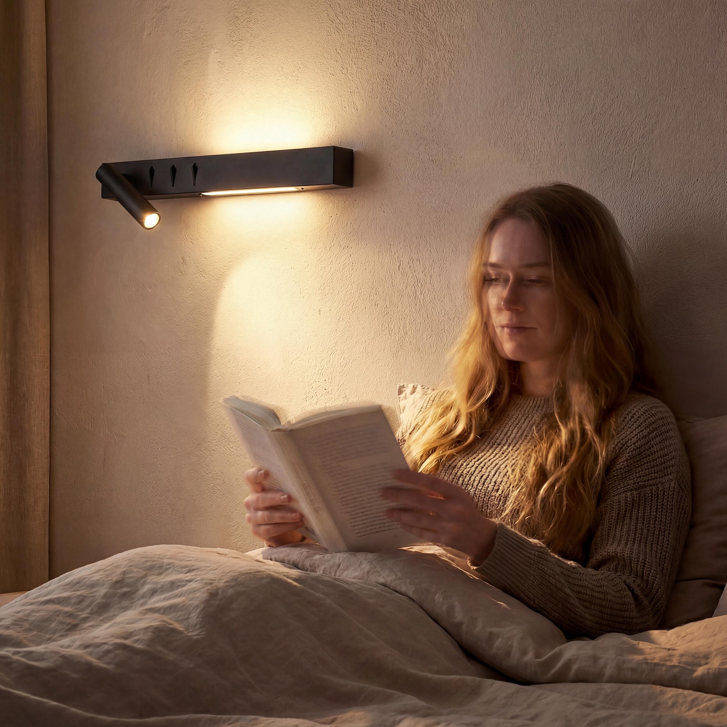 VK Light Olo LED стенна лампа 3в1